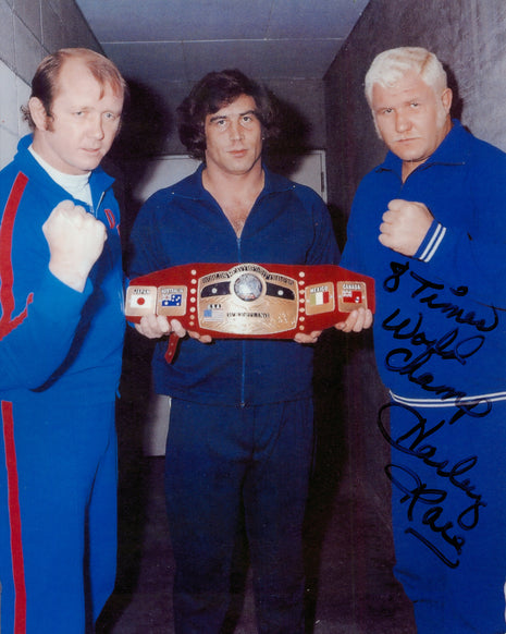 Harley Race signed 8x10 Photo