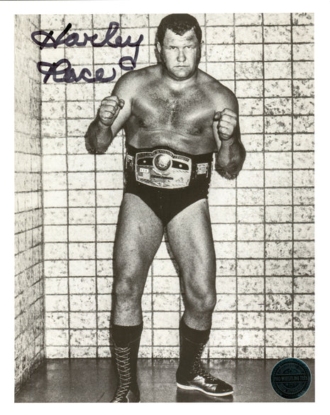 Harley Race signed 8x10 Photo