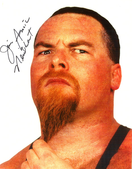 Jim Neidhart signed 8x10 Photo