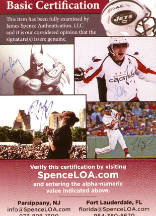 Captain Lou Albano signed Sports Review Wrestling Magazine July 1982 (w/ JSA)