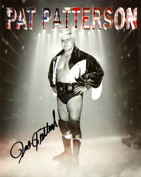 Pat Patterson signed 8x10 Photo