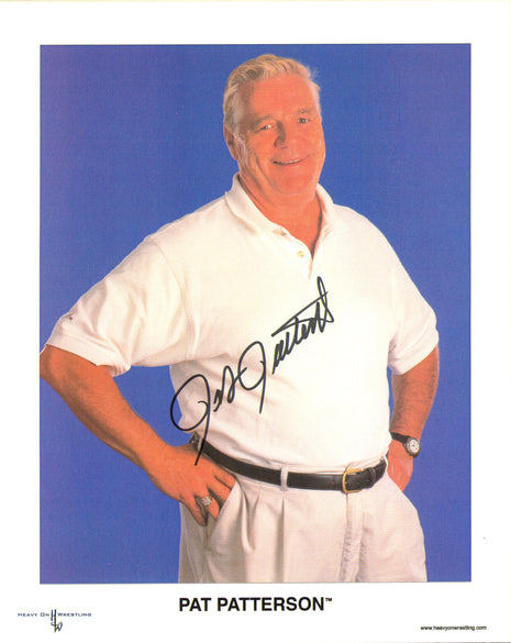 Pat Patterson signed 8x10 Photo