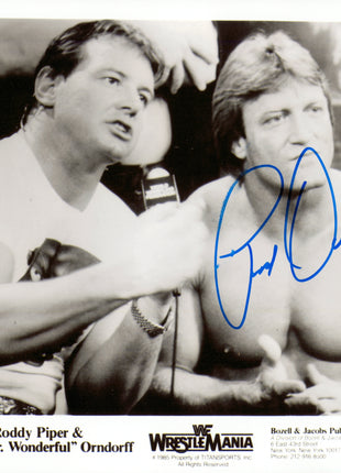 Paul Orndorff signed 8x10 Photo