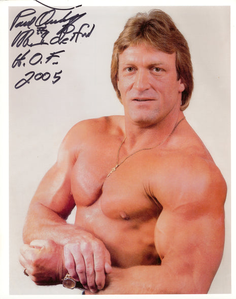 Paul Orndorff signed 8x10 Photo