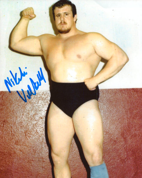 Nikolai Volkoff signed 8x10 Photo