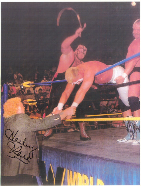 Harley Race signed 8x10 Photo