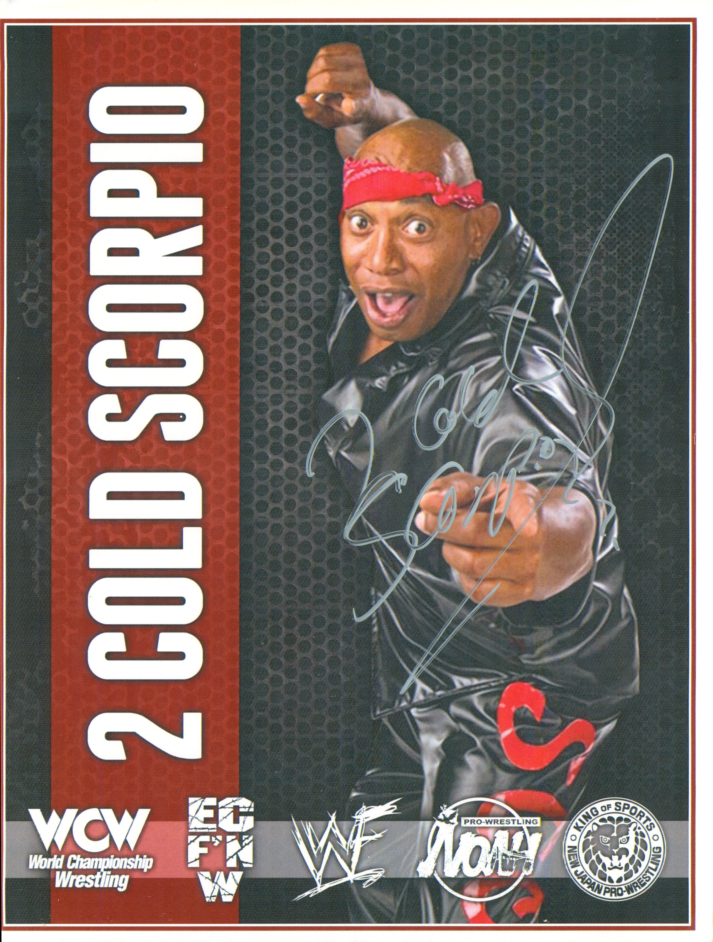 2 Cold 2 Cold Scorpio signed 8x10 Photo – Signed By Superstars