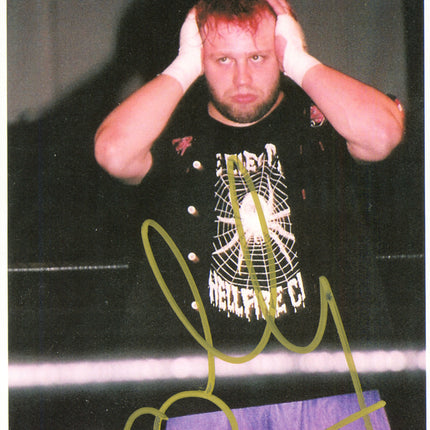 Mikey Whipwreck signed Photo