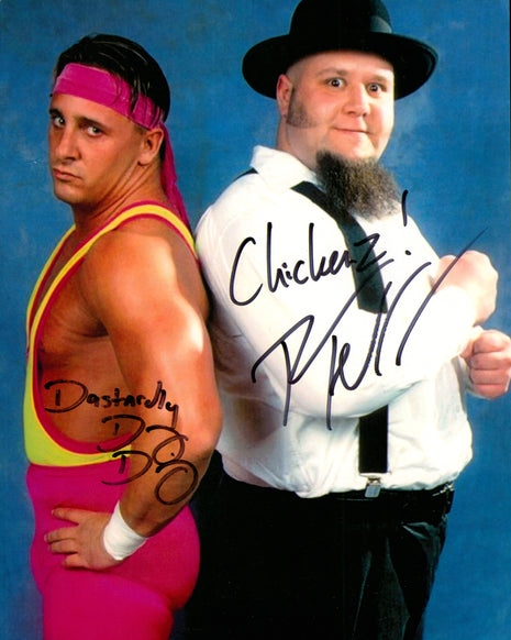 Danny Doring & Roadkill dual signed 8x10 Photo