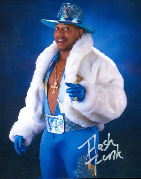 Flash Funk signed 8x10 Photo