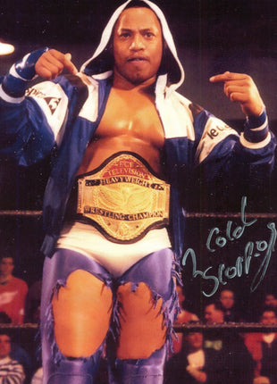 2 Cold Scorpio signed 8x10 Photo