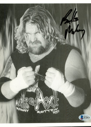 Balls Mahoney signed 8x10 Photo (w/ Beckett)