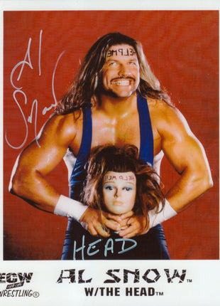 Al Snow signed 8x10 Photo