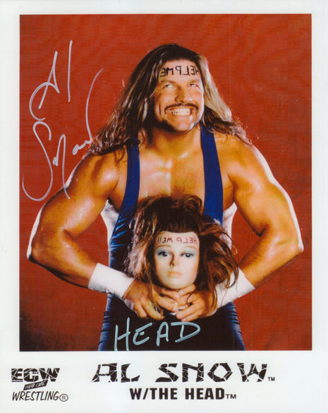 Al Snow signed 8x10 Photo