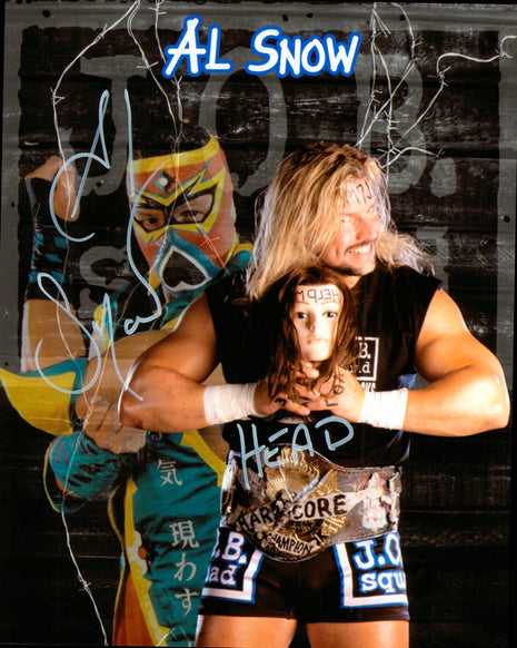 Al Snow signed 8x10 Photo