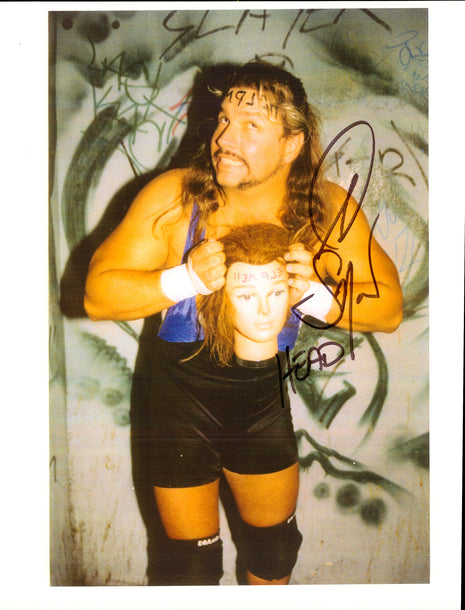 Al Snow signed 8x10 Photo