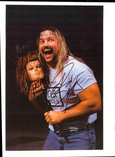 Al Snow signed 8x10 Photo