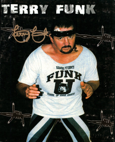 Terry Funk signed 8x10 Photo