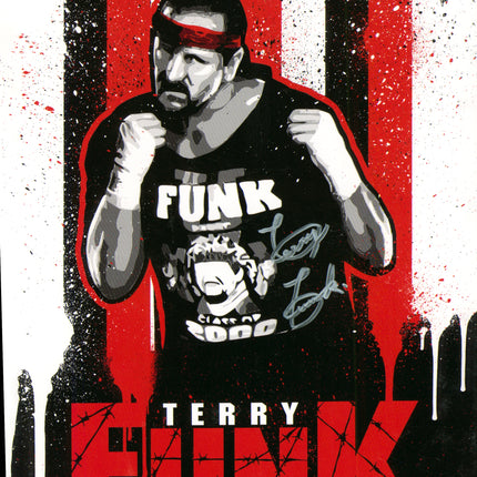 Terry Funk signed 8x10 Photo
