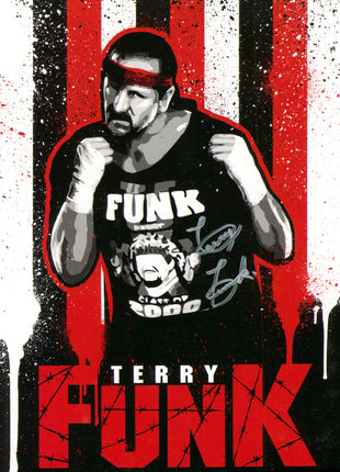 Terry Funk signed 8x10 Photo