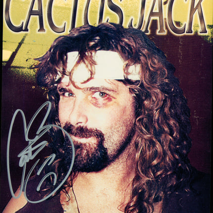 Cactus Jack signed 8x10 Photo