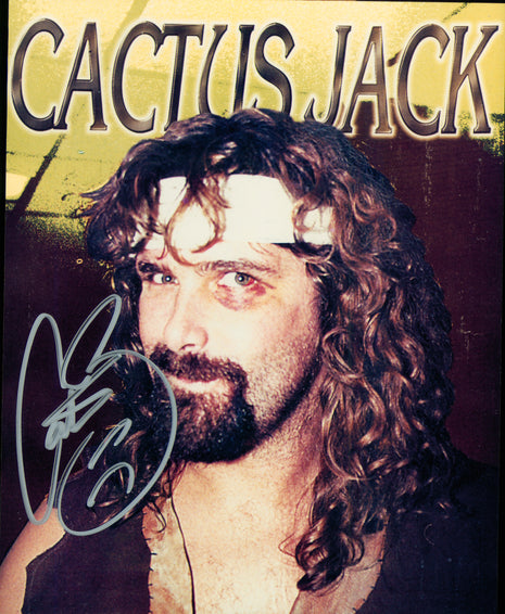 Cactus Jack signed 8x10 Photo