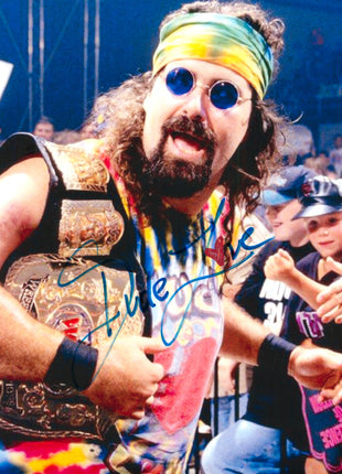 Dude Love signed 8x10 Photo