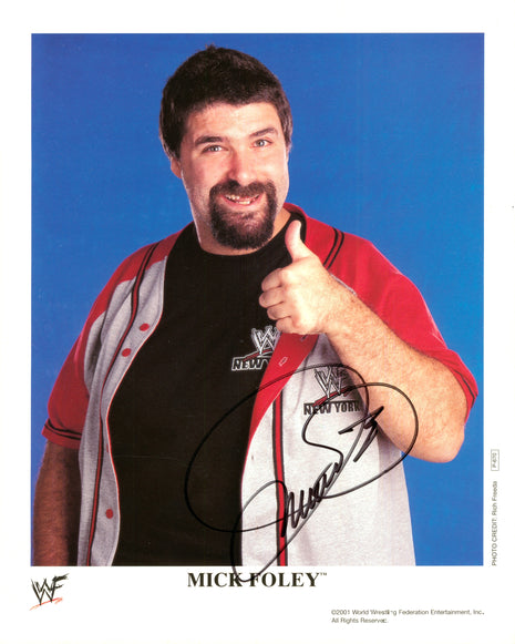 Mick Foley signed 8x10 Photo