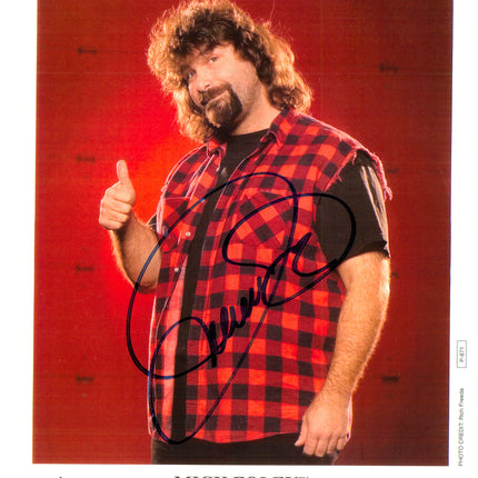 Mick Foley signed 8x10 Photo