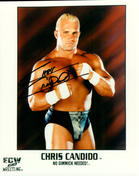 Chris Candido signed 8x10 Photo