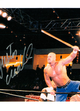 Photo 8x10 signée par Justin Credible