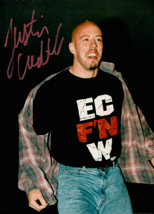 Justin Credible signed 8x10 Photo