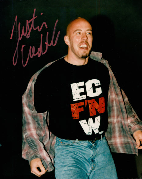 Justin Credible signed 8x10 Photo