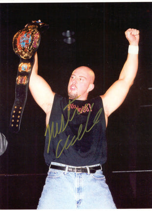 Justin Credible signed 8x10 Photo