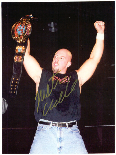 Justin Credible signed 8x10 Photo