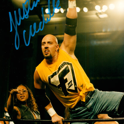 Justin Credible signed 8x10 Photo