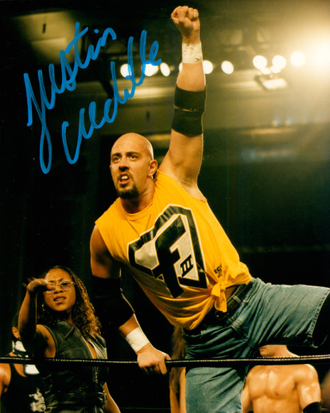 Justin Credible signed 8x10 Photo