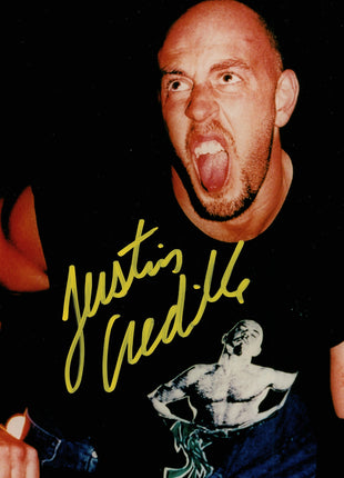 Justin Credible signed 8x10 Photo