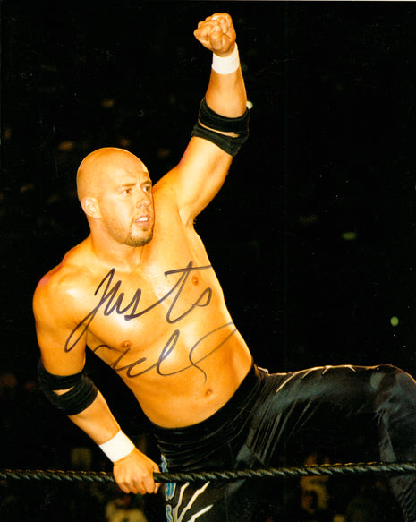 Justin Credible signed 8x10 Photo