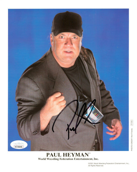 Paul Heyman signed 8x10 Photo (w/ JSA)