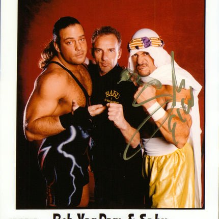 Sabu signed 8x10 Photo