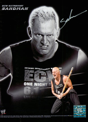 Sandman signed 8x10 Photo