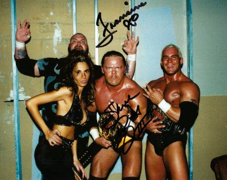 Shane Douglas & Francine dual signed 8x10 Photo