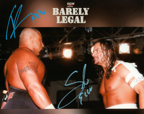 Taz & Sabu dual signed 8x10 Photo