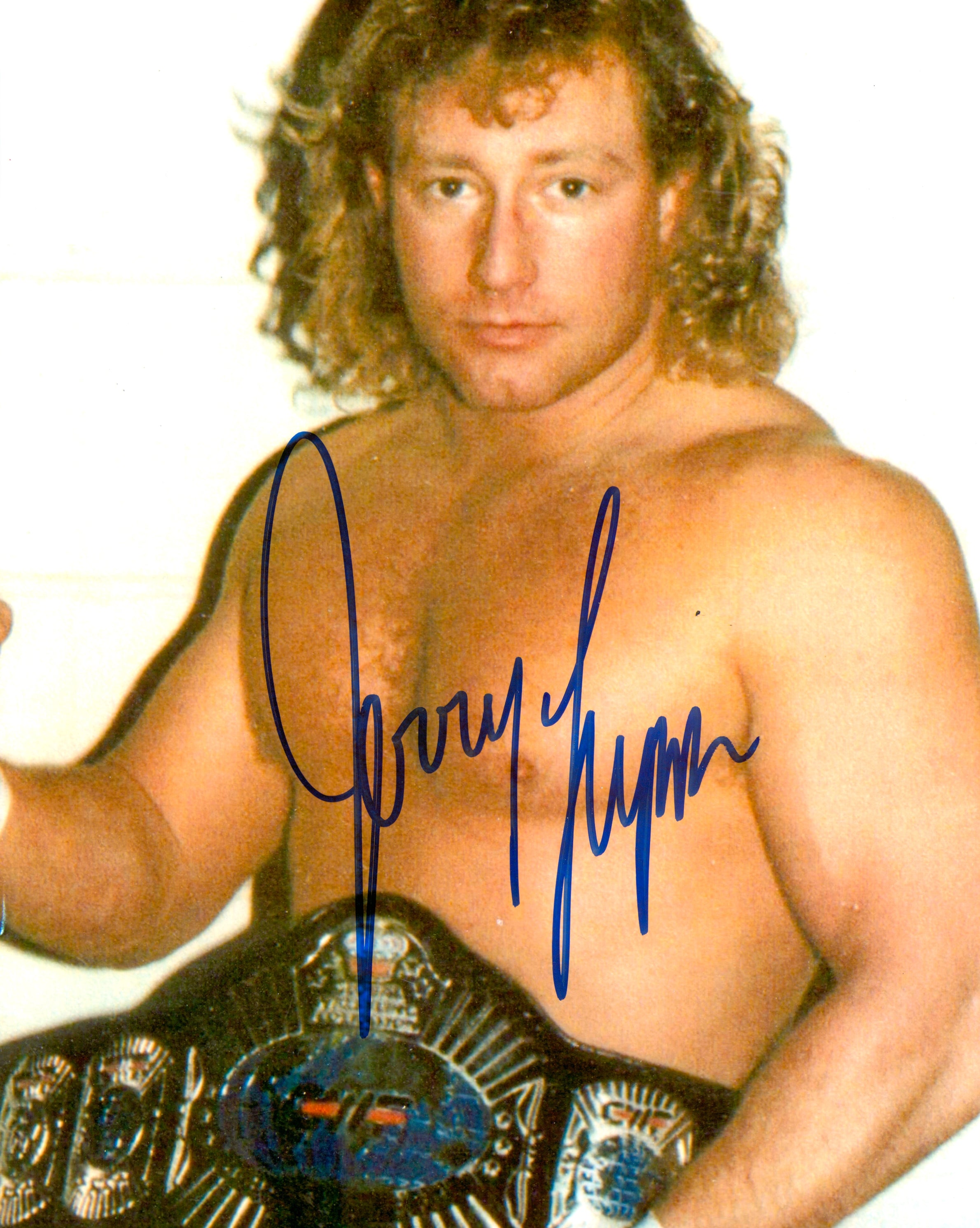 Jerry Lynn signed 8x10 Photo Signed By Superstars