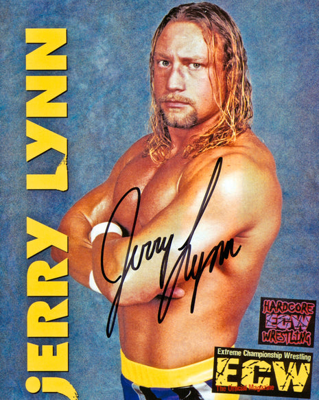 Photo 8x10 signée par Jerry Lynn