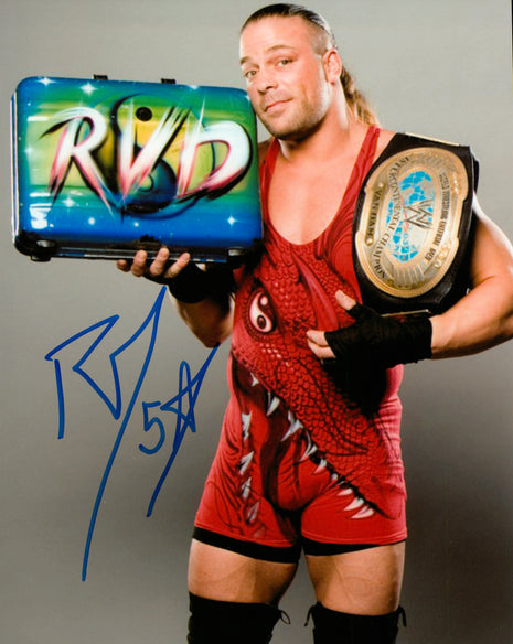 Rob Van Dam signed 8x10 Photo