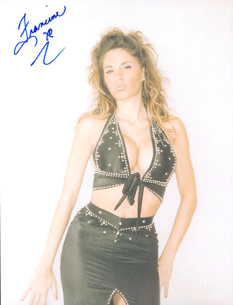 Photo 8x10 signée par Francine