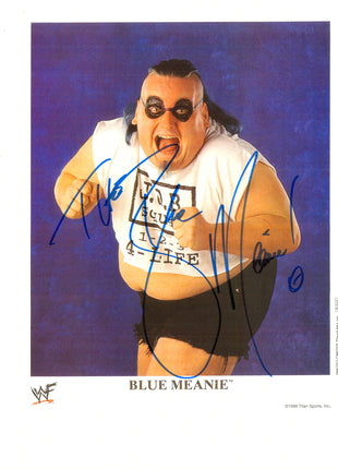 Blue Meanie signed 8x10 Photo