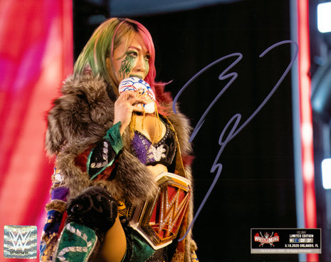 Asuka signed 8x10 Photo (w/ WWE COA)